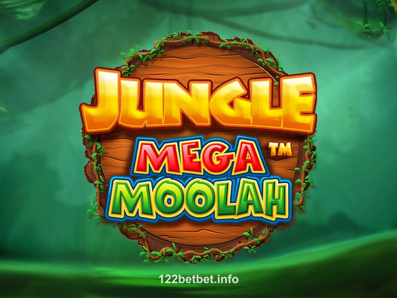 Imagem do jogo Jungle Mega Moolah da 122bet