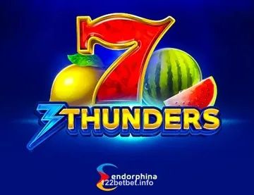 Imagem do jogo 3 Thunders no 122bet